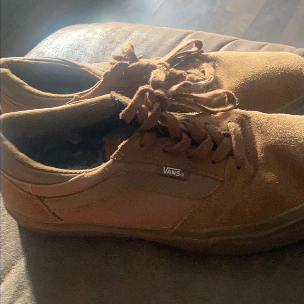 Brown suede vans